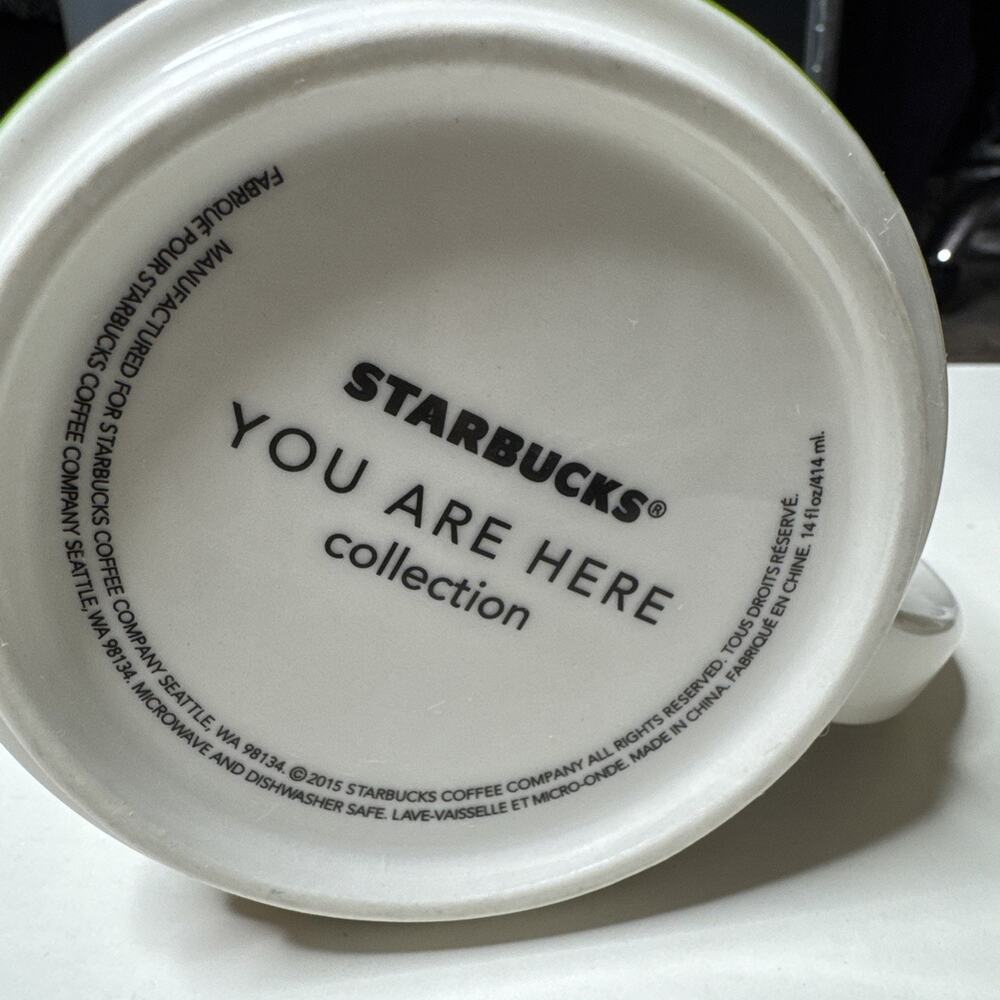TWO Starbucks~Collectible Coffee Mug~You are Here Collection~DALLAS~2014 & 2015 - Picture 5 of 6